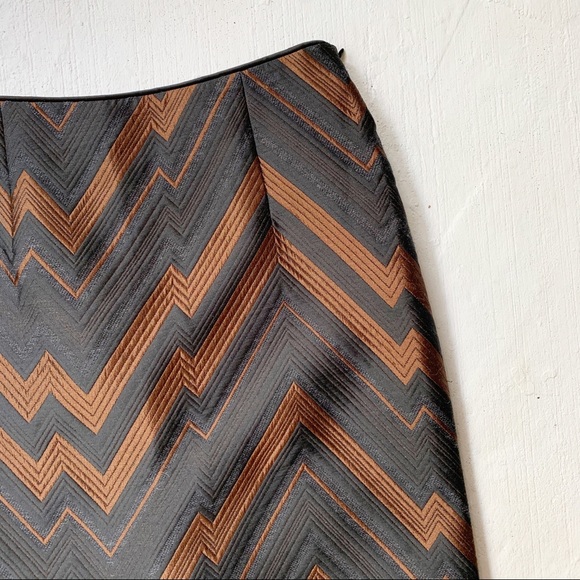 Akris Punto Zig Zag Pencil Skirt - Picture 4 of 8